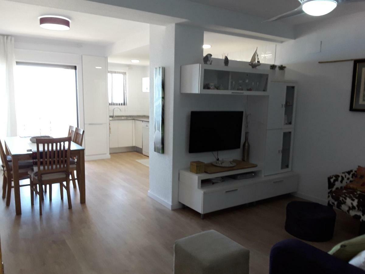 Apartamento 1 Linea Playa Porsa Playa Alboraya Port Saplaya Dış mekan fotoğraf